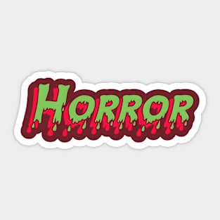 Horror Sticker